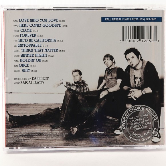 Unstoppable by Rascal Flatts (CD, Apr-2009, Lyric Street) - Picture 2 of 7